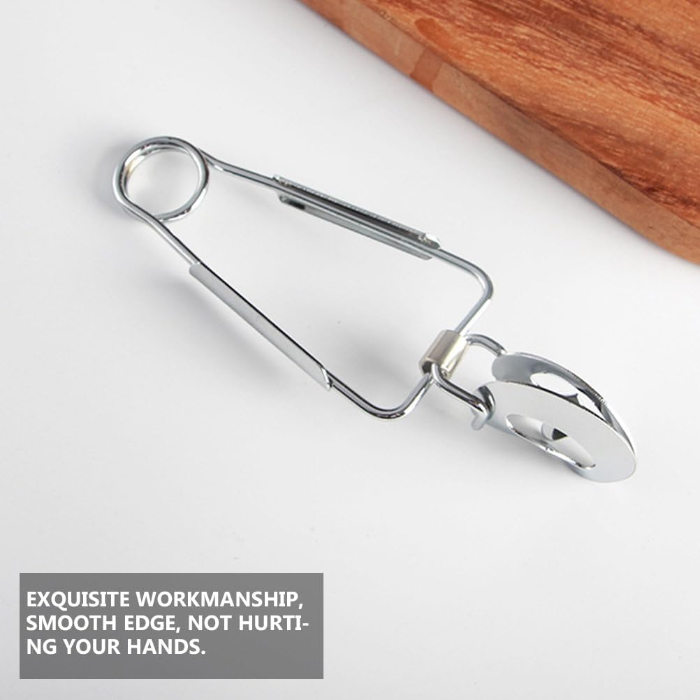 Ipetboom 4 pack Escargot Tongs Stainless Steel Snail Tong Tableware Food Serving Clip Clamp with Ergonomic Curved Handle Heat Resistant for Dining Party Buffet 12.59 X 3.93 X 3.14 in