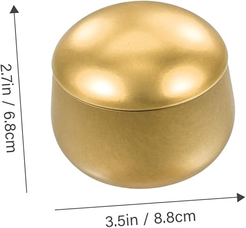 Miniatura 5 de VILLCASE Tarro de vela con tapa, terrario de vidrio hermético con tapa, recipientes de lata para velas, recipientes de vidrio de 8 onzas con tapas,