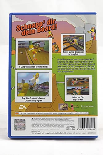 Simpsons Skateboarding