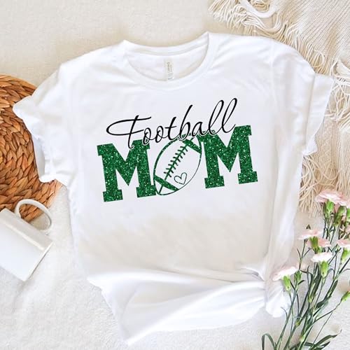 NAZENTI Football Mom Shirt, American Football Shirts Custom Name, Personalized Women Tee, T-Shirt Sweatshirt Senior Gifts3