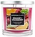Aromascape 3-Wick Scented Jar Candle, Orange & Cranberry