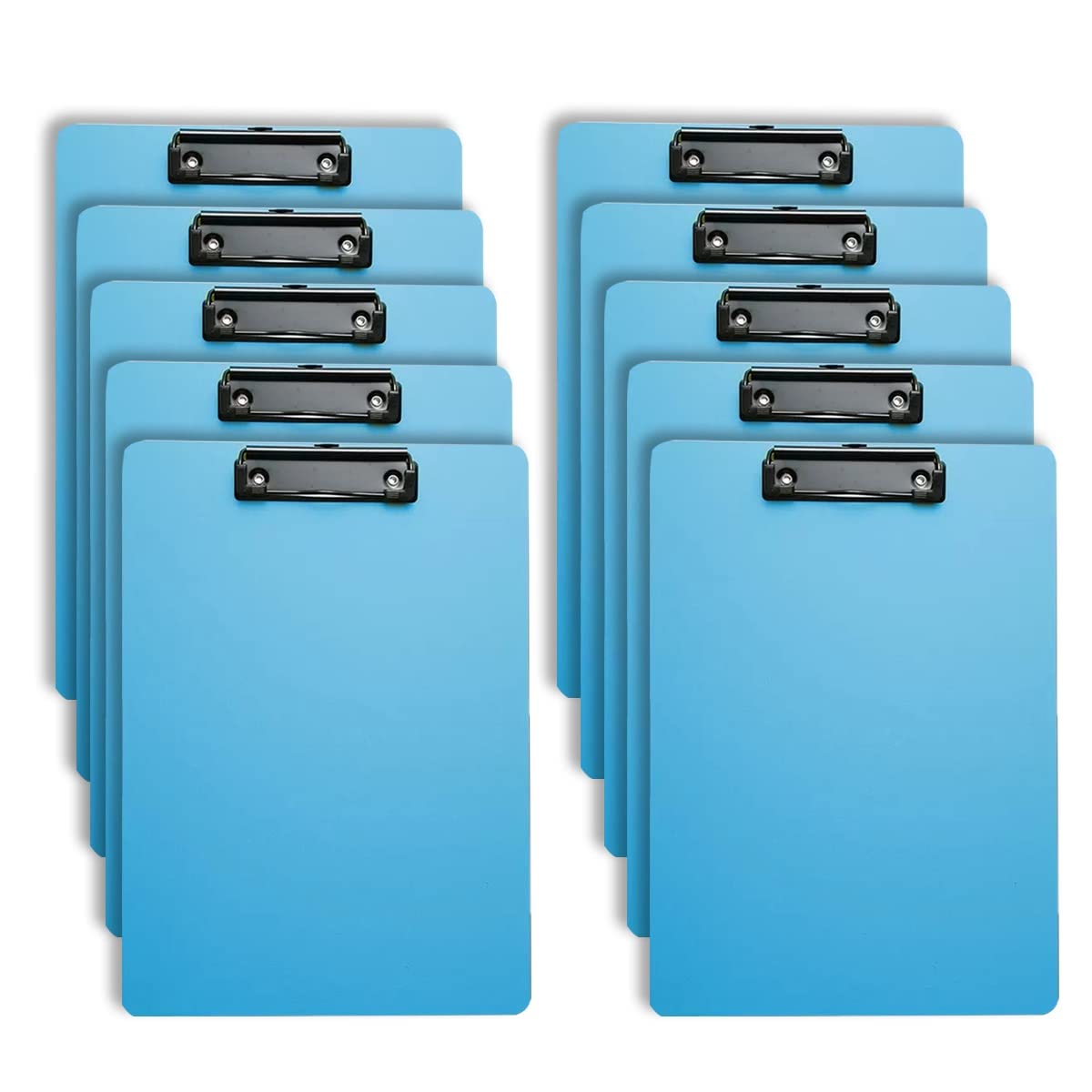 10 Porte-blocs Plastique A4 – 32x23 Cm, 5 Couleurs Vives | Pour École, Bureau, Dessin, Présentations