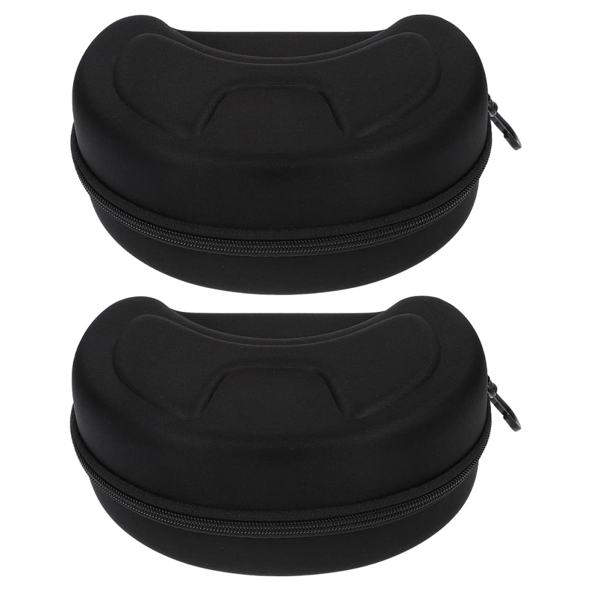 Goggles Box With Zipper Festa Estiva Eva Nera 2pezzi per Occhiali da Sole
