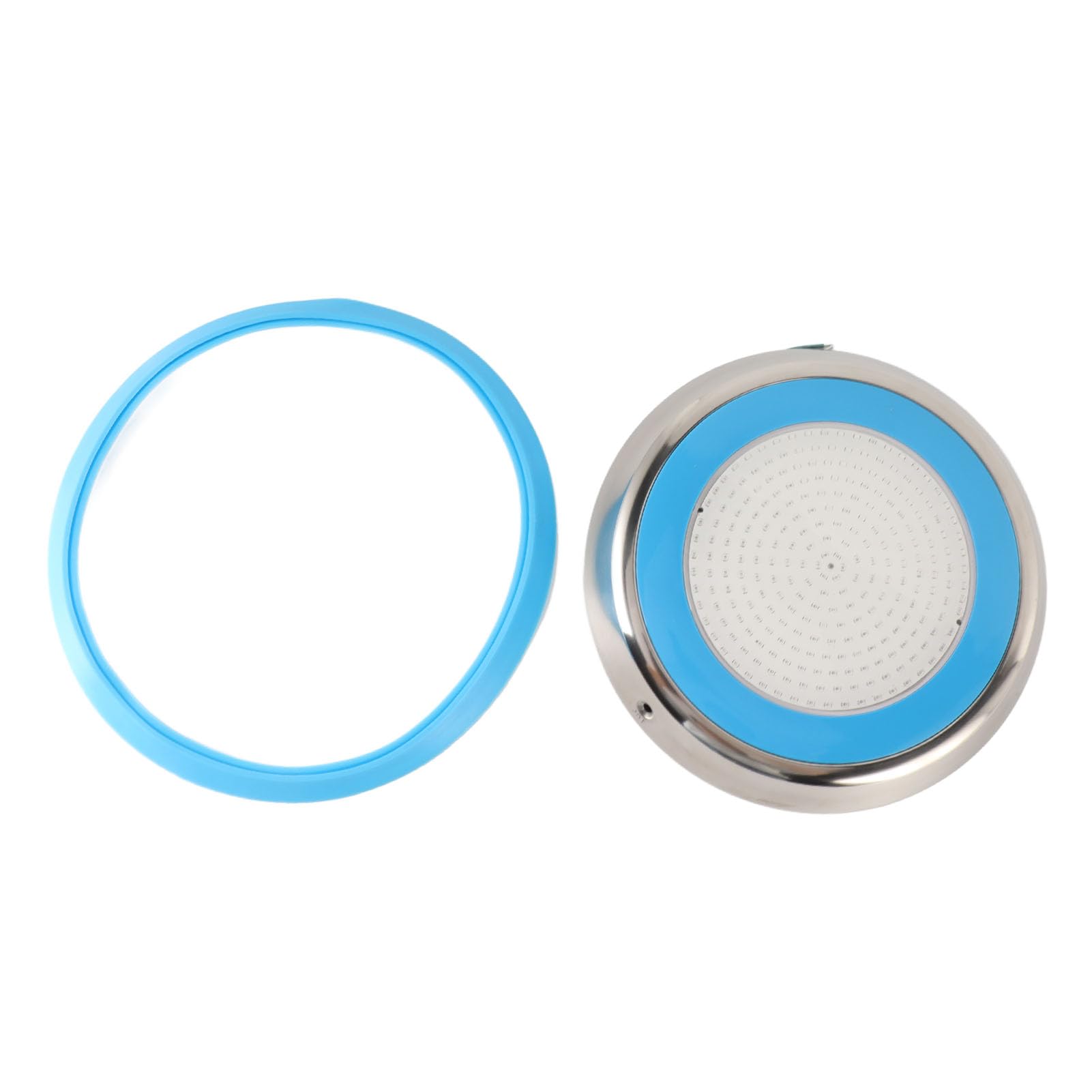 Cocoarm 18W RGB-LED-Poolleuchte, Edelstahl-LED-Poolleuchte AC12V mit Fernbedienung, IP68 Wasserdicht, Speicherfunktion, Wandmontage für Pools, Springbrunnen, Teiche