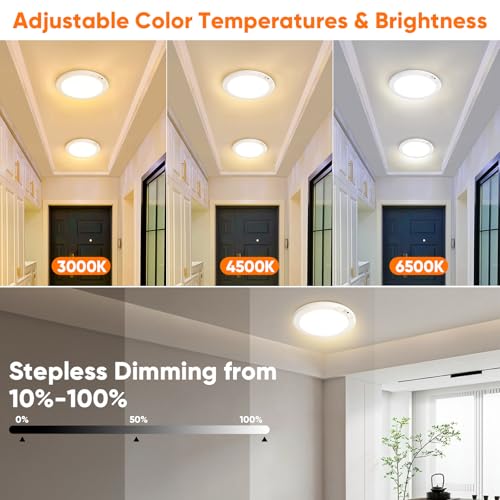 Image of Rechargeable Motion Sensor Ceiling Light, Battery Operated Closet Light