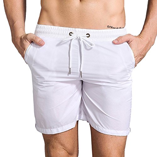 Banana Bucket Men's Bermuda Shorts Quick Dry Swim Trunks Beach Swimsuit with Pockets