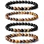 4pc-Tiger's eye