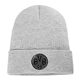 Borussia Dortmund Gorro de invierno, gris, Talla única