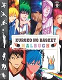 Kuroko No Basket Malbuch: Tolles 🎁 Geschenk für Fans Basketball Anime Malbuch🏀 