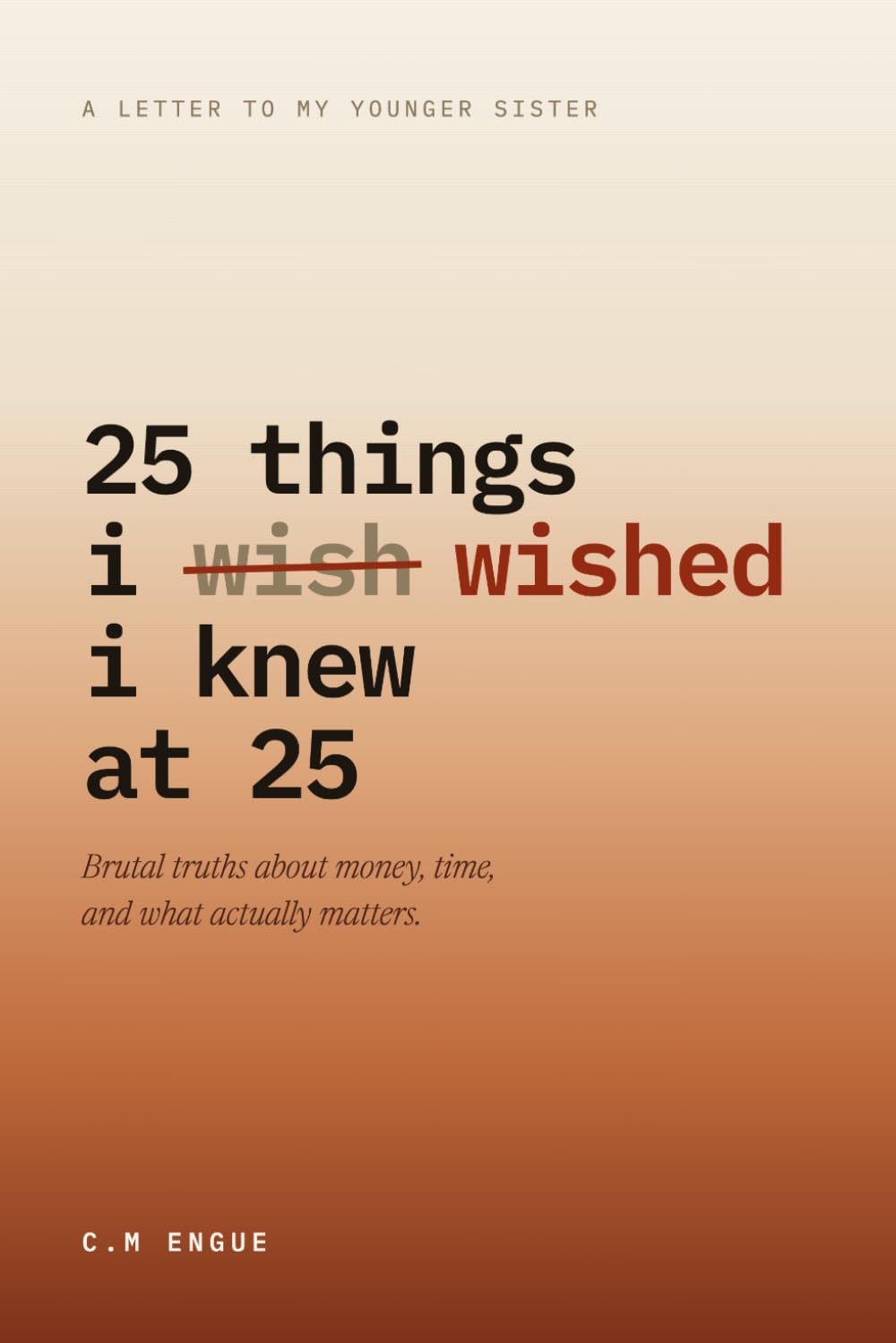 25 Things I Wished I Knew at 25