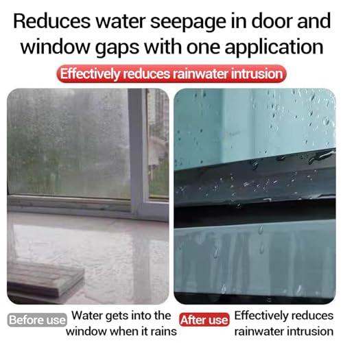 Goma reforzada impermeable para protección de ventanas con instalación fácil 5