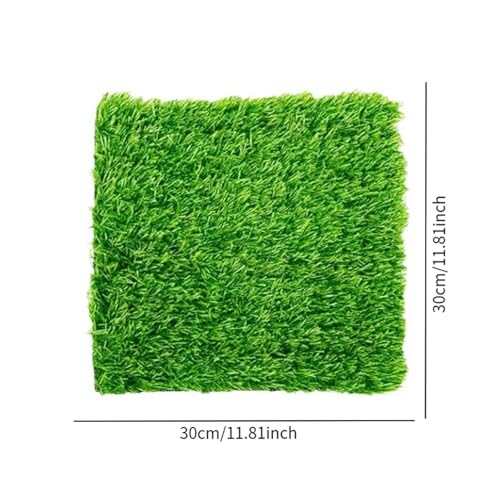 Dalles de gazon de jardin modulables et tapis d'herbe synthétique ultra résistant - 3