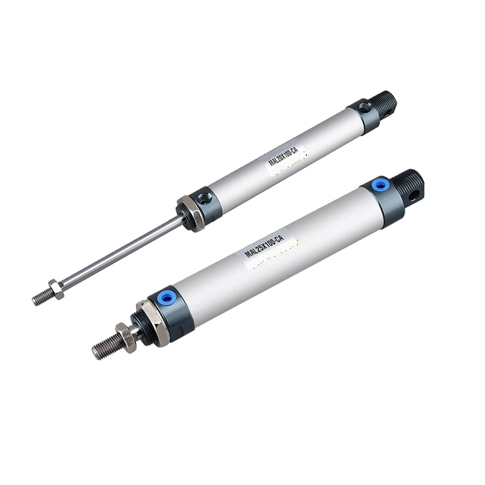 Cilindri pneumatici ad aria Alesaggio 16/20/25/32/40mm Corsa 25/50/75/100/150/200/400/500mm Mini cilindro a leva singola(Stroke 125mm,Bore 20mm)