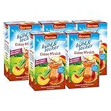 Milford kühl & lecker Eistee Pfirsich, 20 Teebeutel / 5er Pack