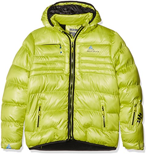 Peak Mountain ECAPTIu00a0u0096u00a0Anorak para niño, Niño, Color Anis, tamaño 6 años (Talla del Fabricante: 6 ANS)