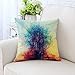 45 × 45 cm Nowoczesna moda Abstrakcyjny obraz geometryczny Poszewka na poduszkę Poliester Zebra Bird Print Poszewka Sofa Kanapa Poduszki dekoracyjne-13
