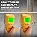 PREXISO Stud Finder Wall Scanner 5-In-1 Wall Stud Finders & Scanners, Stud Finder Tool for Wood Ac Wire Metal Studs Joist Pipe, Stud Detector De Madera En Paredes, Beam Finders for Center and Edge