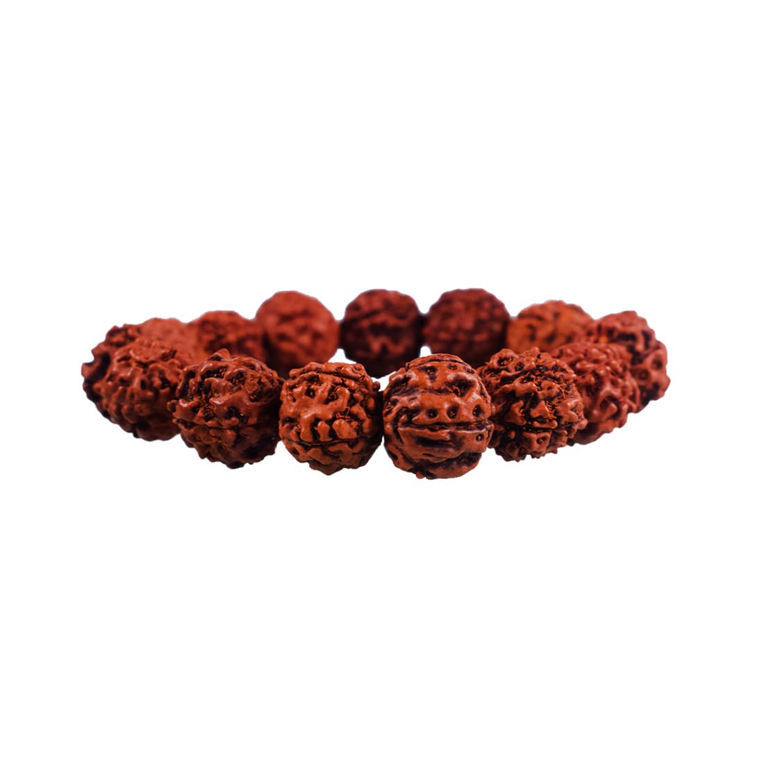 MAYAPURI Panch Mukhi Rudraksha Bracelet Combo For Men and Women (5 Face), Bead Size 8MM (Pack of 2) - Image 2 thumbnail