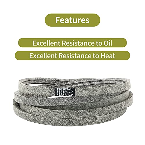 Honoyam 196103 Belt - Oil and Heat Resistance