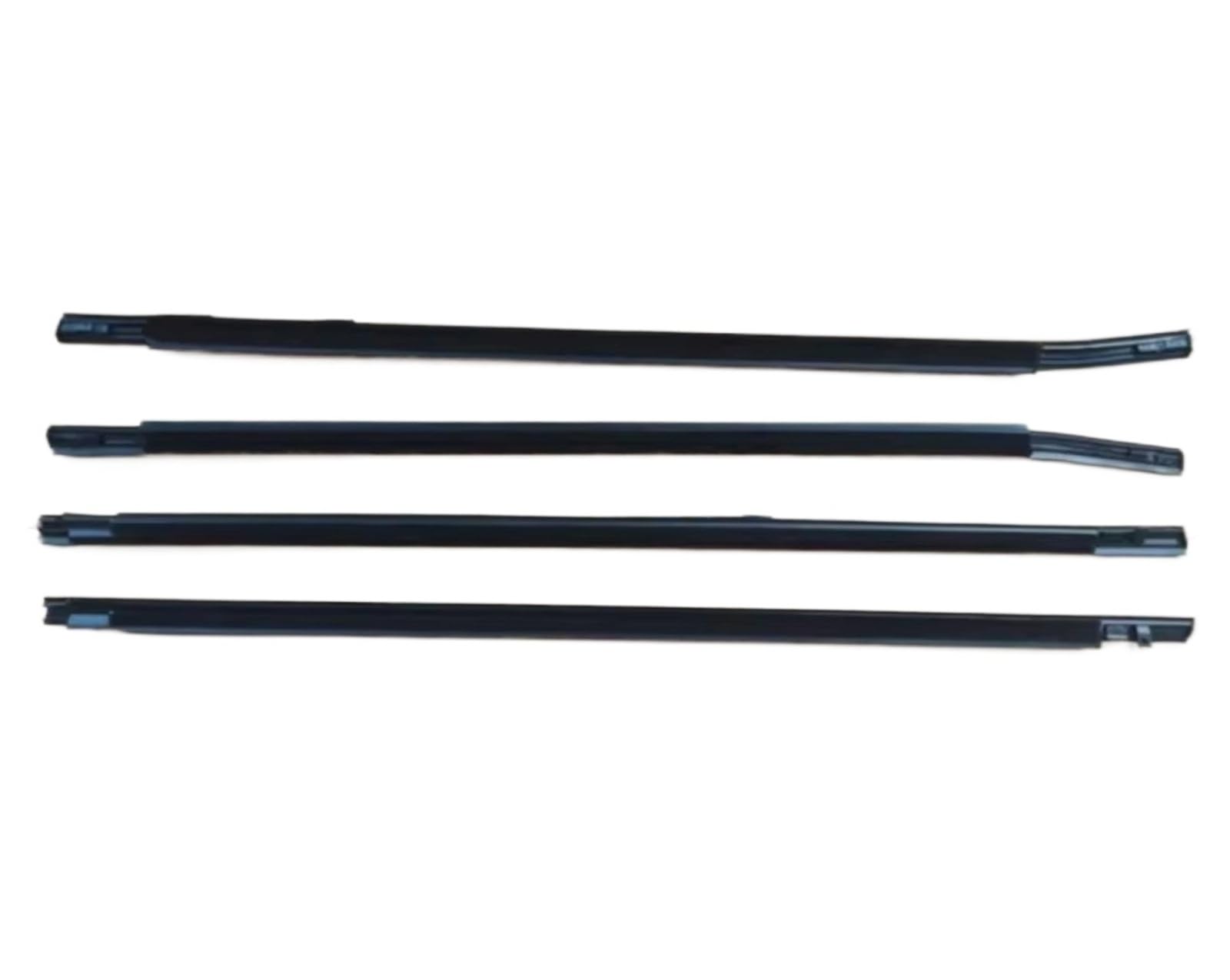 Pbqenxb One Color For Changan For Cs35 2012-2017 6103410-W01-Ab Weatherstrip Outer Laminate Rubber 4 X Black Outside Windows Glass Rubber Outer Window Weatherstrip