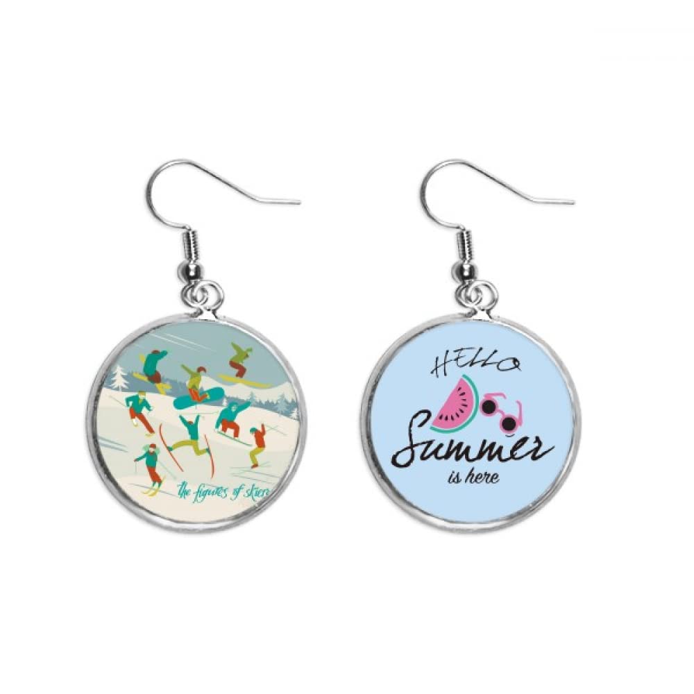 Pendientes de sandía para lucir en la playa y terrazas de verano 5