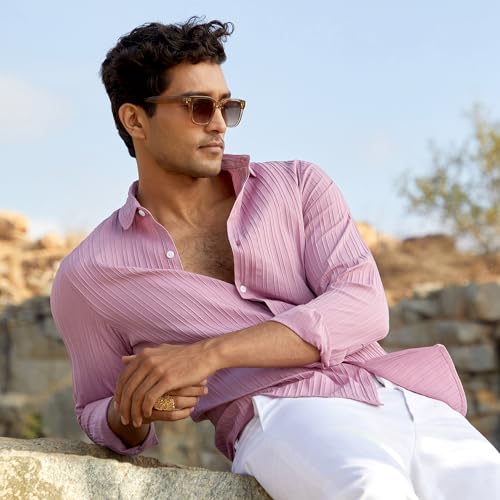 Image of Campus Sutra Men's Regular Fit Shirt