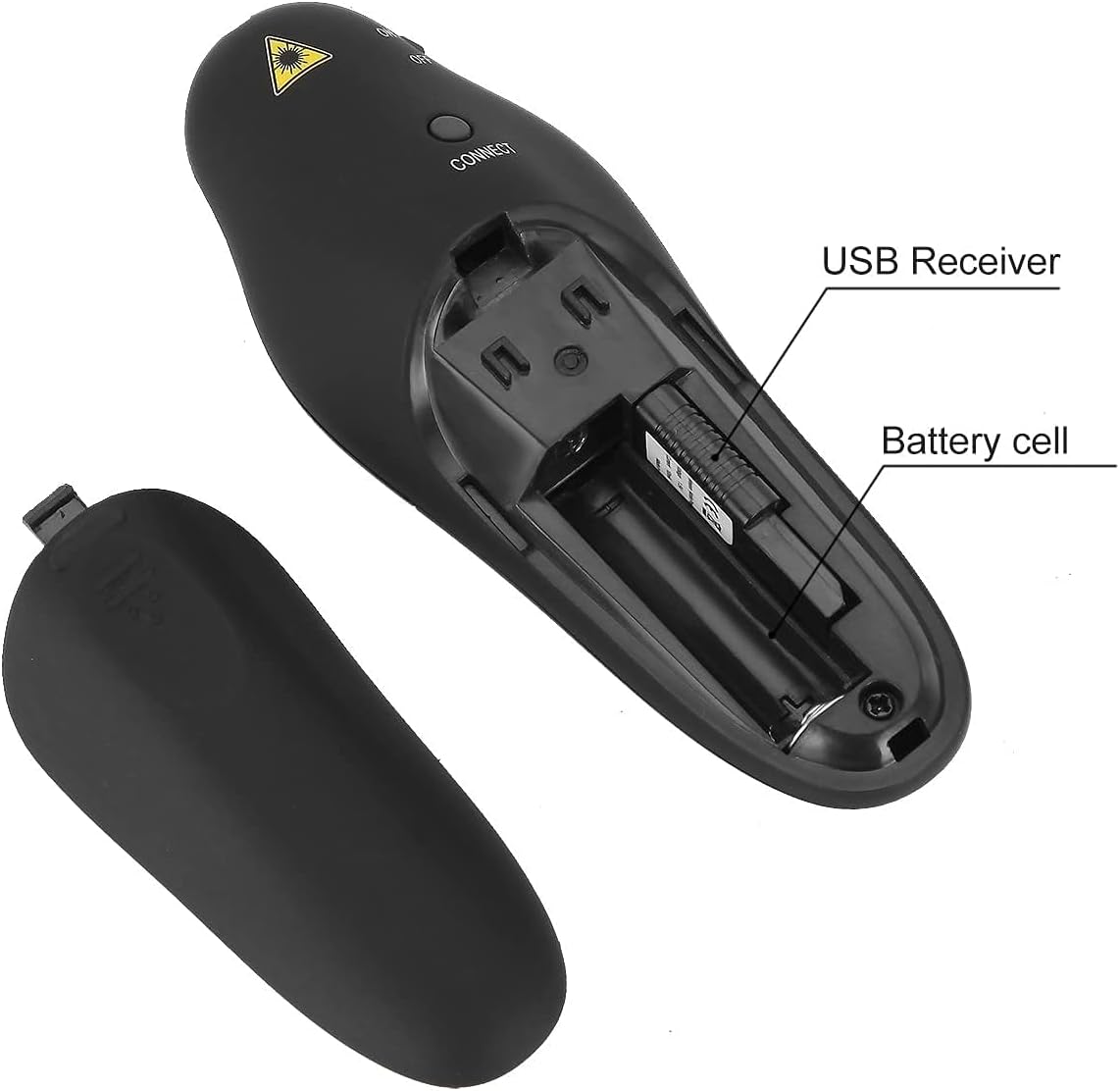 Wireless Presenter, ON THE WAY RF 2.4GHz Wireless Presenter Remote Presentation USB Control PowerPoint PPT Clicker