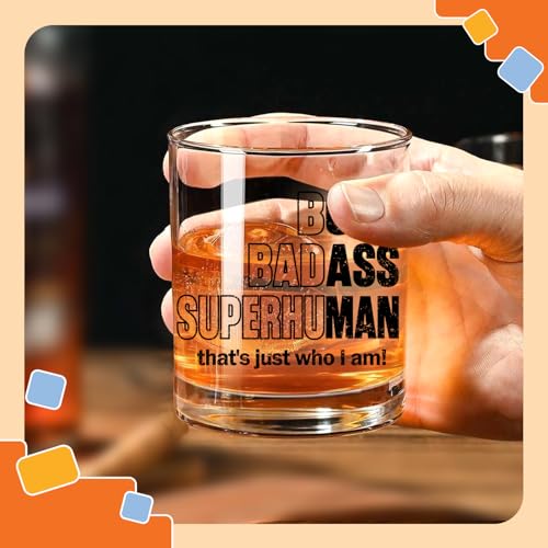 Image of NewEleven Gift for Dad, Husband, Grandpa - 50th, 60th, 70th Birthday Gifts For Men, Funny Dads Birthday Gifts Ideas, Gift for Father From Daughter, Son - Whiskey Glass