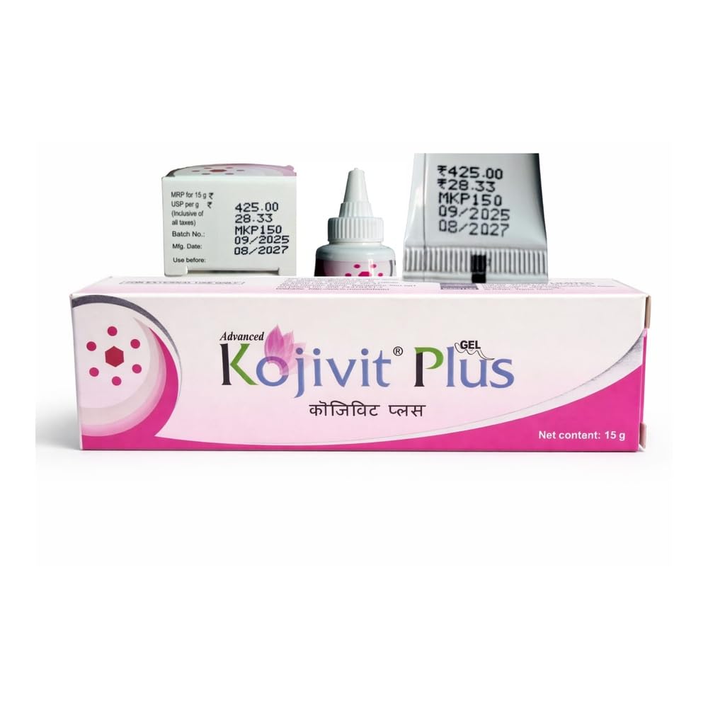 Kojivit Plus Skin Lightening & Brightening Gel15gm Pack of 1