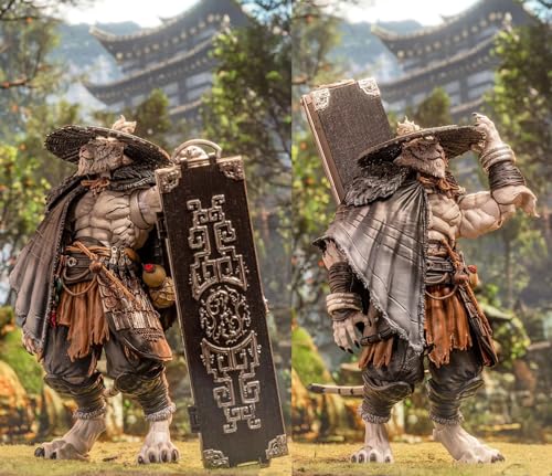 Image of RAYGE3LOV FuRay Planet Blade Master Weng White ver 1 /12 Scale Figure 8.5in Furry Action Figures,Furay Series weretiger wave5 weretiger,Orcs,Beastmen(White ver Special Editions)