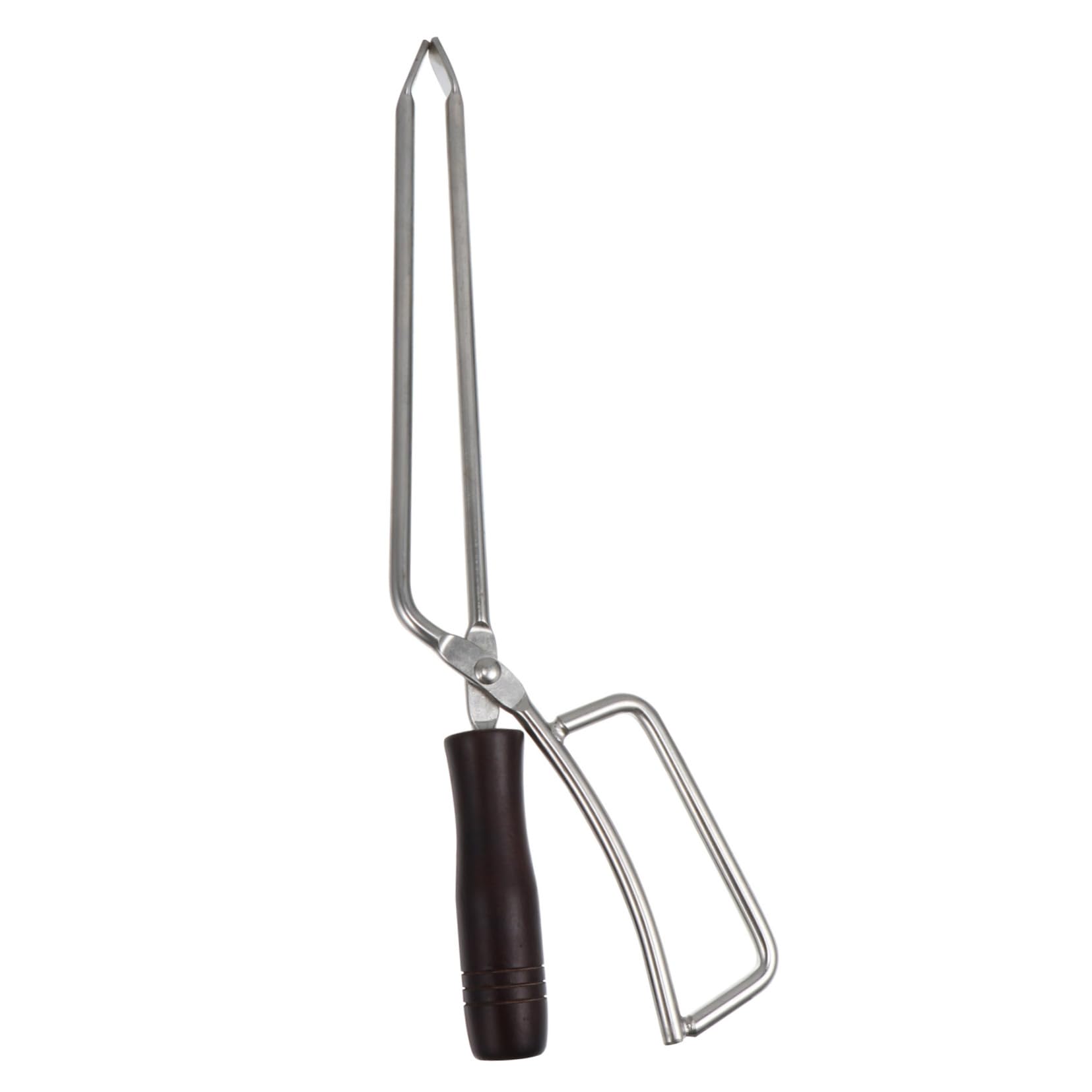 1pieza De Barbacoa De Inoxidable Mango De Haya Para Prácticas y Resistentes Para Uso Jardín y Camping