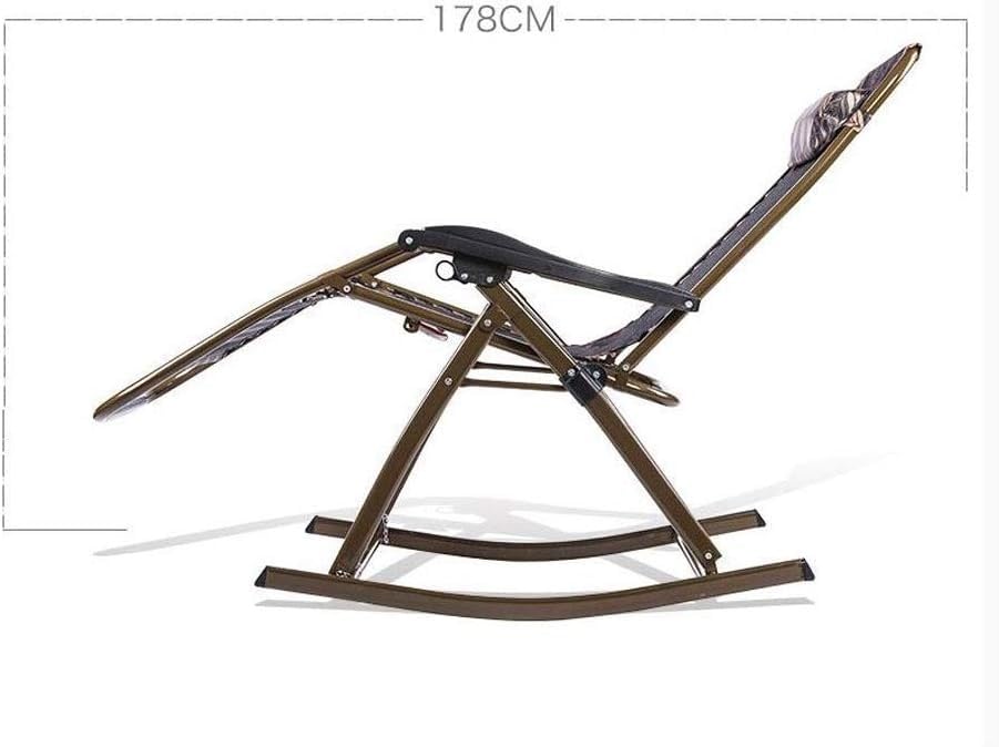 Fauteuil inclinable multiposition pliable avec appui-tête amovible - 4
