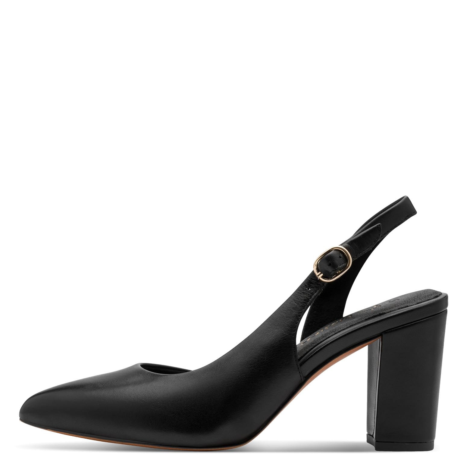 MARCO TOZZI Damen Pumps weiches Feel Me Fußbett Leder Leder Decksohle weiches Innenfutter Modern