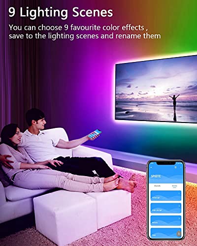 Tira LED RGB Bluetooth 10M 600 Luces ALITOVE miniatura 6