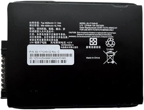 BT-000318 بطارية جديدة لموتورولا رمز زيبرا TC77 TC55 TC70 TC72 TC75 TC700K TC70X TC75X TC720L TC700H،82-171249-01 BTRY-TC70X-46MA1-01 BTRY-TC7X-46MA2