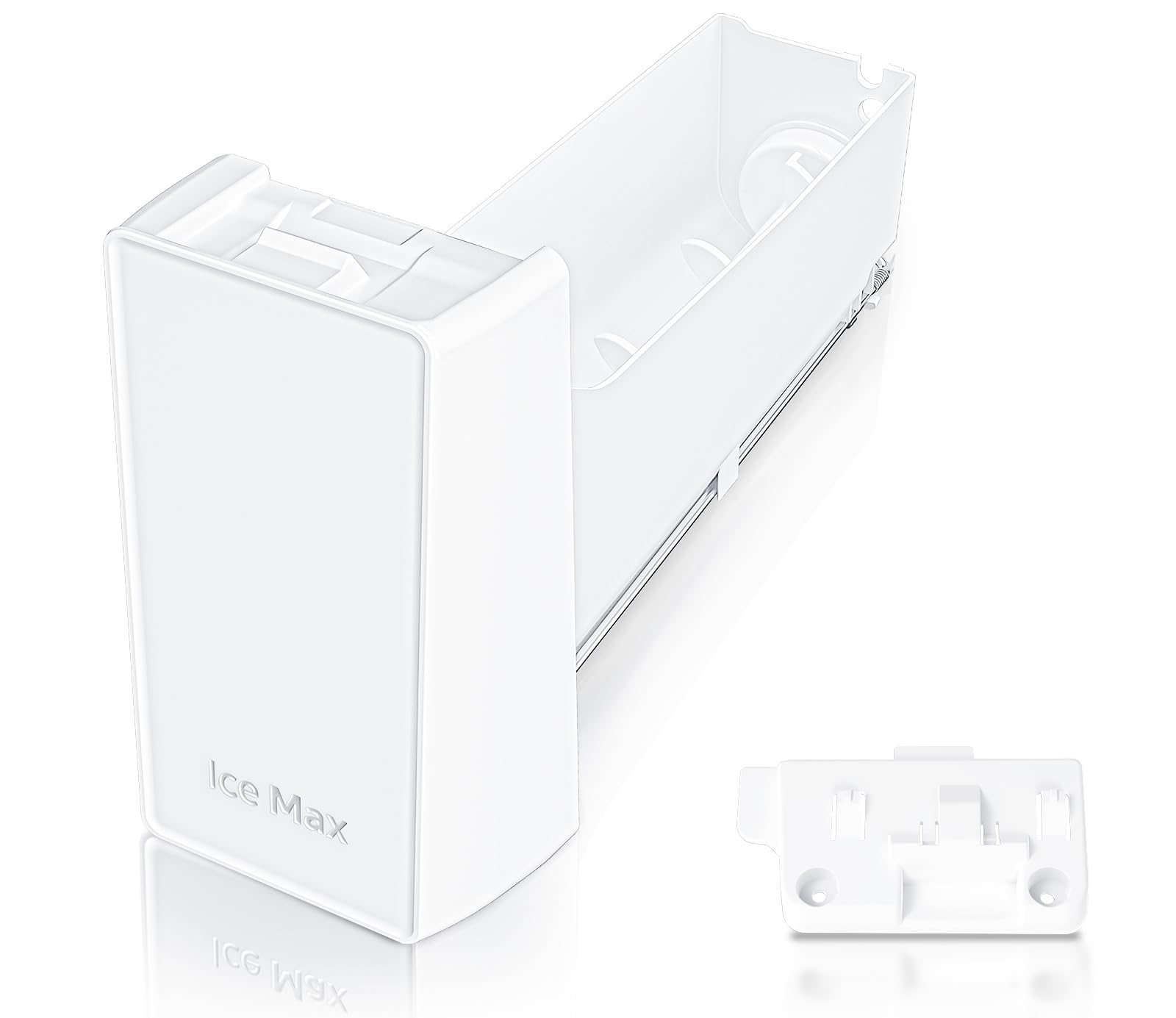 Photo 1 of Upgraded RF28R7201SR RF28HMEDBSR RF27T5201SR RF28R6201SR Ice Maker Tray Compatible with Samsung Ice Maker Replacement DA97-20156B Refrigerator Ice Bucket Assembly DA97-20156A Ice Container Bucket