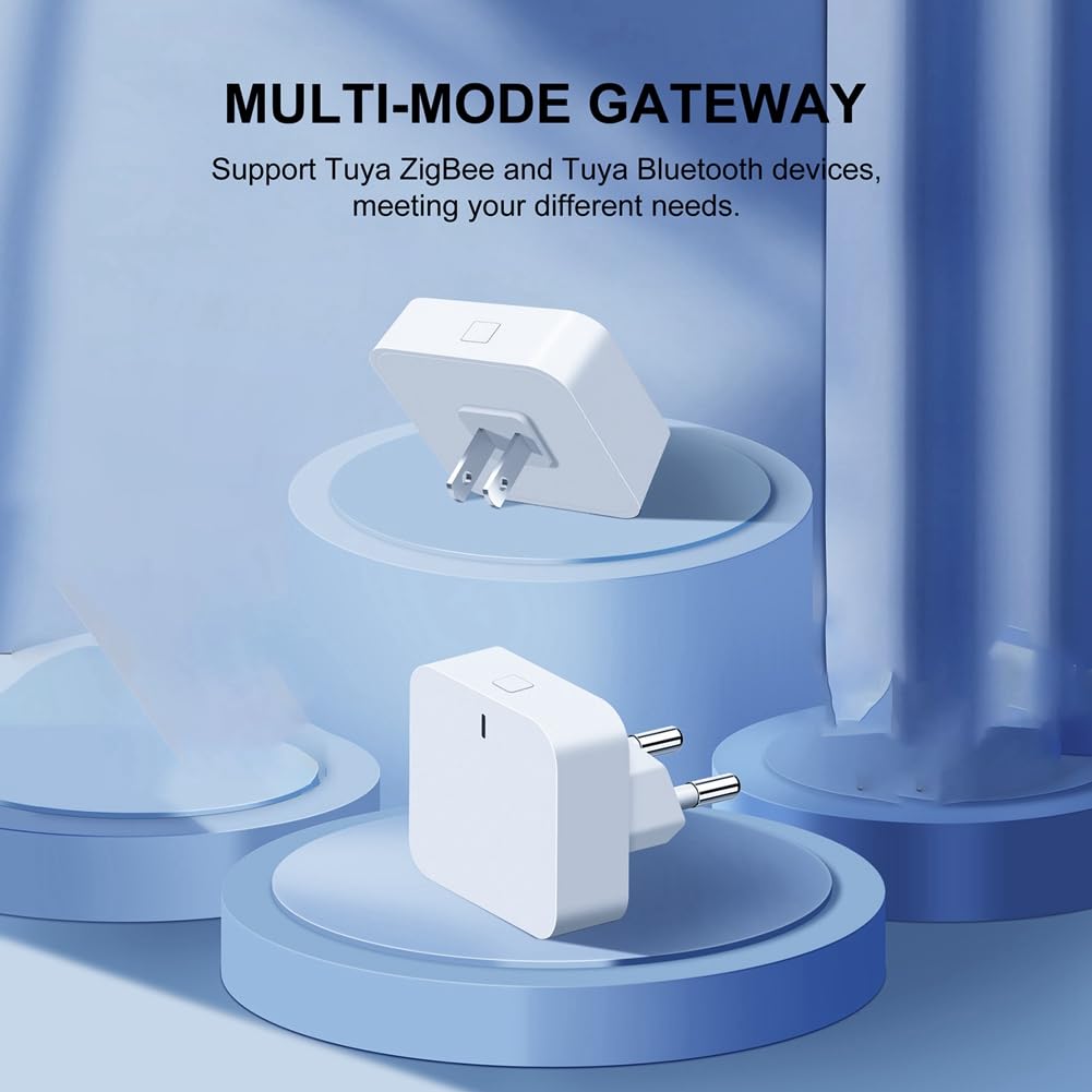 Gateway Hub Plug-in Typ ZigBee/Bluetooth Multi-Mode Gateway Bridge für Home Automation. Kompatibel mit EU-Stecker