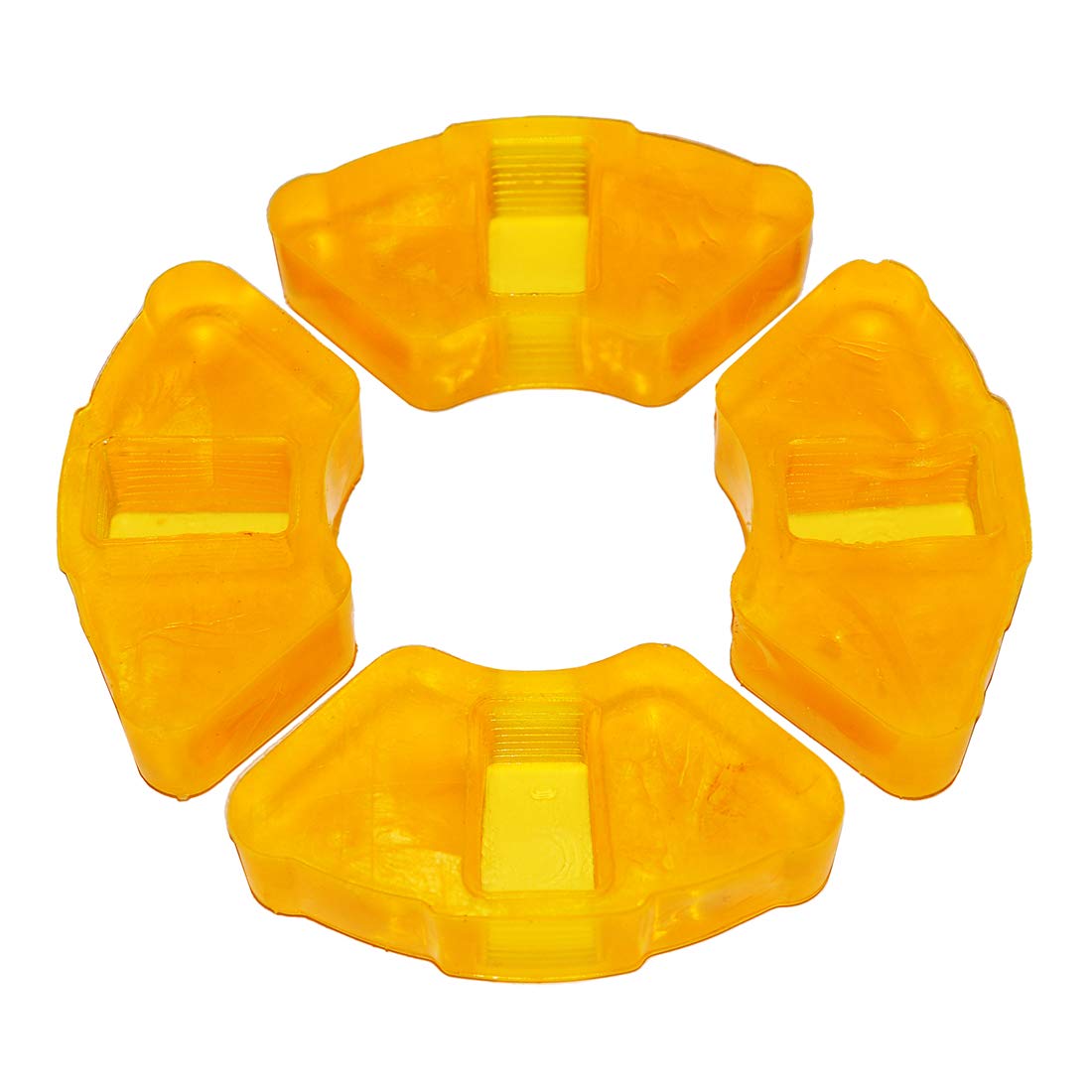 Yellow Cushioning Rubber Hub Bushing For Dirt Bike Damper Bajaj Dirt Runner DR70