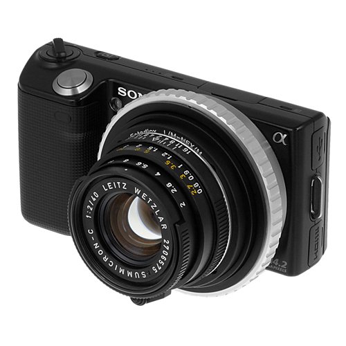 Amazon | Fotodiox レンズマウントアダプター Leica Mレンズ - Sony E