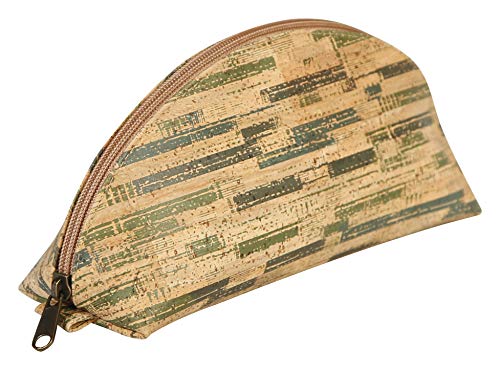Clairefontaine 420018C Piórnik korkowy certyfikat wegański 21 x 75 x 105cm 1 szt. wzór w rośliny saszetka na przybory na długopisy i ołówki