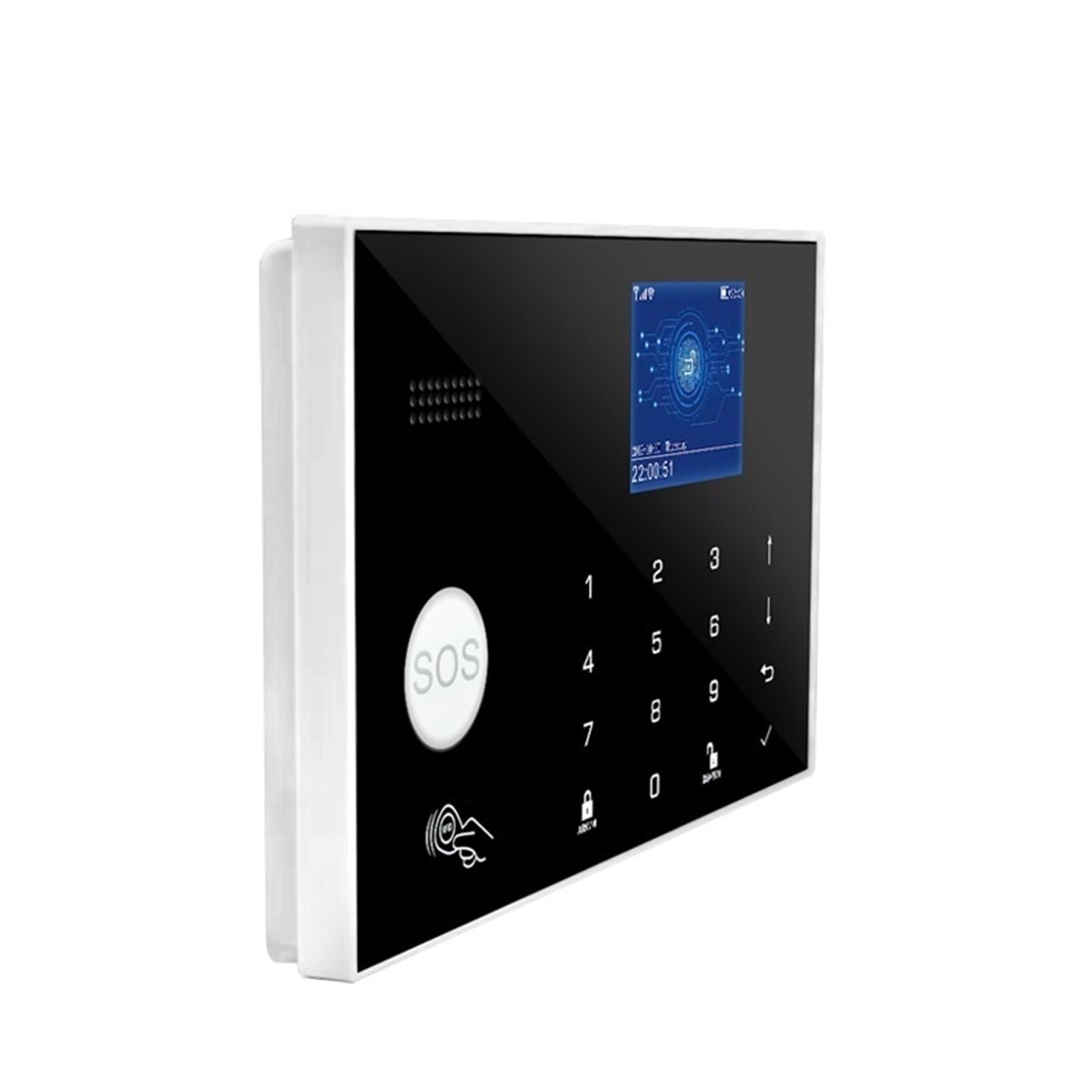 de alarma seguridad for el hogar 4G, Tuya, GSM, antirrobo, Control aplicación, soporte trabajo, Sensor inalámbrico y cableado 433MHz Para casa y garaje(Set 8)