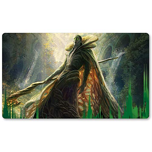 Four leaves Moa - Juego de cartas de comercio Magic MTG Playmat gratis impermeable bolsa de mesa juegos alfombrilla de ratón tamaño 60x35 cm compatible para MTG TCG CCG RPG DTCG Four leaves Moa - Juego de cartas de comercio Magic MTG Playmat gratis impermeable bolsa de mesa juegos alfombrilla de ratón tamaño 60x35 cm compatible para MTG TCG CCG RPG DTCG