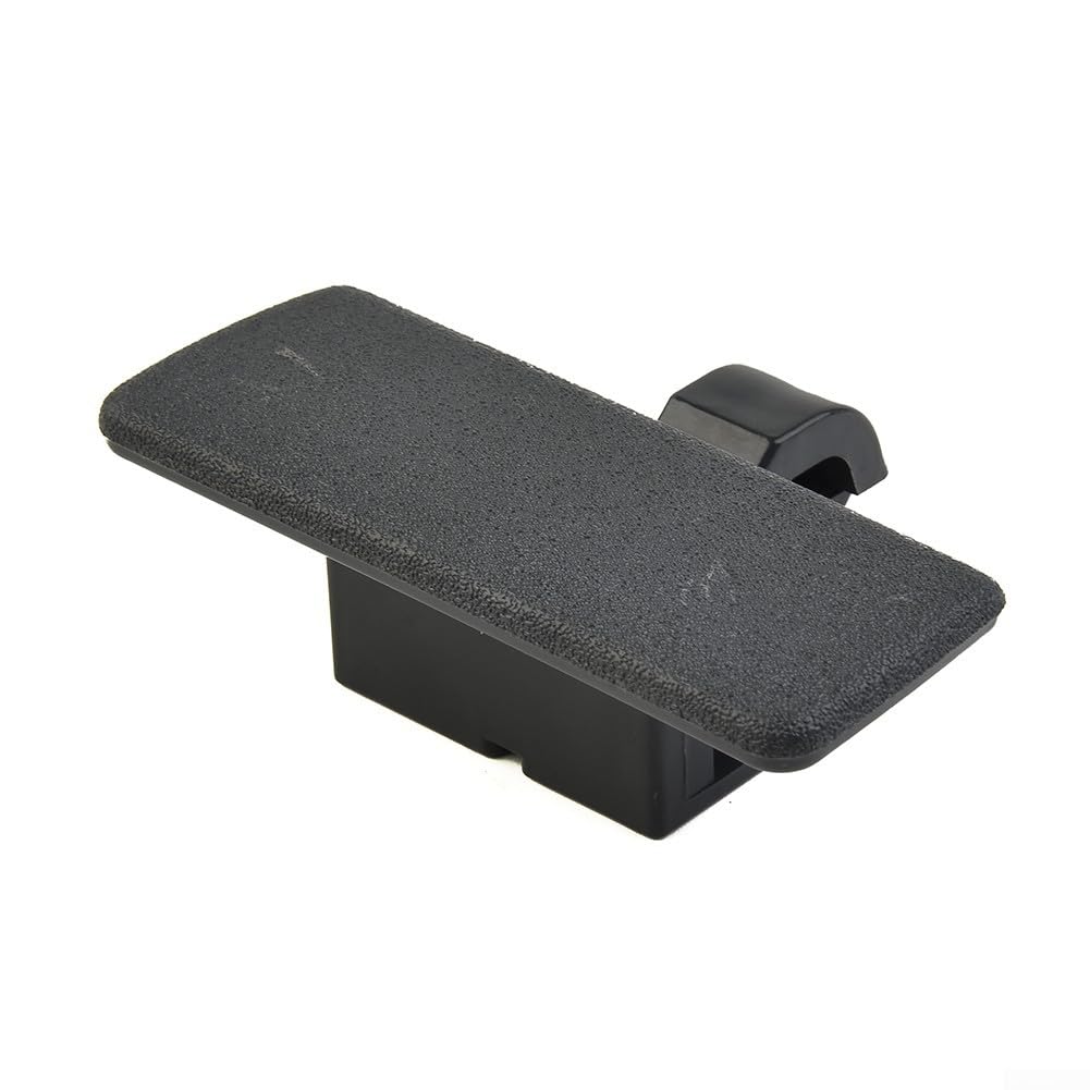 Mango de tapa de guantera de coche para Suzuki Swift, compartimento de almacenamiento de plástico PP negro con dimensiones de 8,6 x 6 x 3 cm, incluye accesorios de montaje