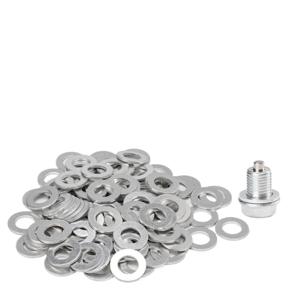Joint de bouchon de vidange d'huile en aluminium, rondelle d'écrasement Compatible avec 4Runner GS 12MM 90430-12031 90430 12031