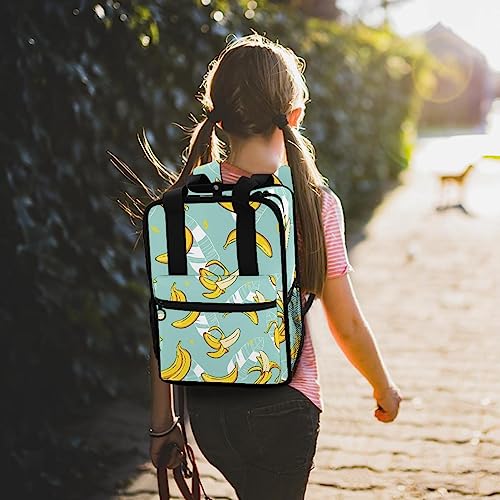 Sac à dos banane pour garçons filles grand volume multicolore ajustable