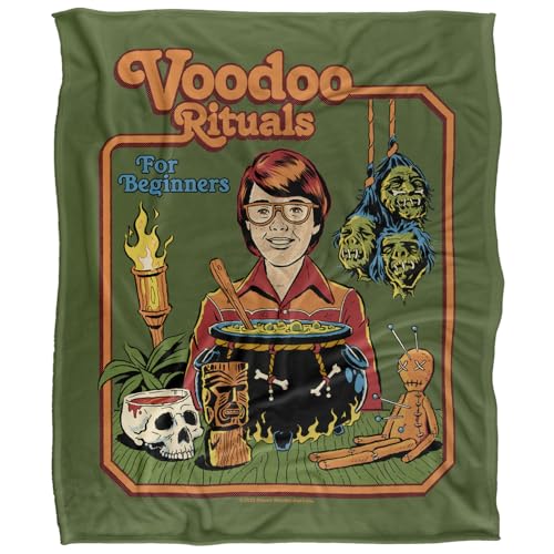 Plaid Steven Rhodes Voodoo Rituals Couverture Canapé Douce 152x127 - 2