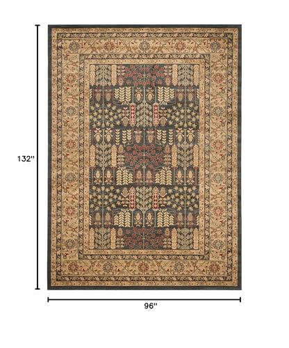 Tapete Safavieh Mahal Collection 8' x 11' Azul Navy miniatura 2