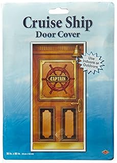 Cruise Ship Door Cover Party Accessory (1 count) (1/Pkg)