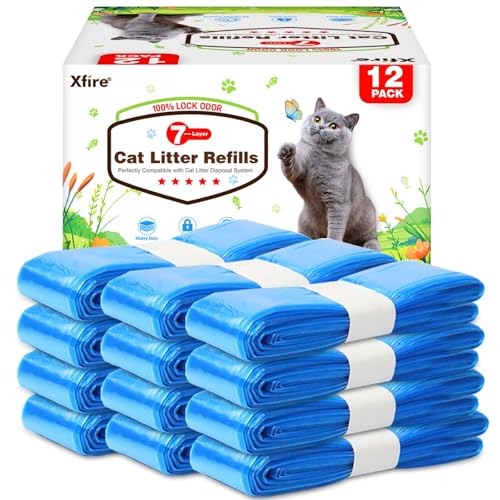 Xfire Katzenstreu Nachfüllbeutel 12er Pack
