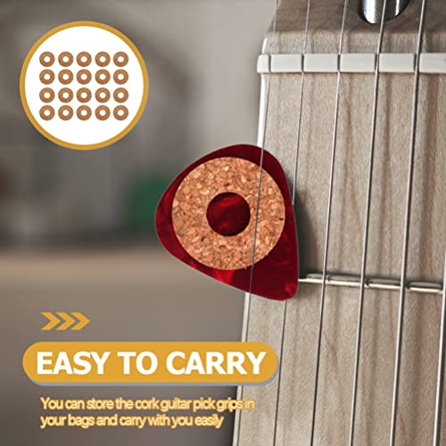 MILISTEN Gitaarriem Sloten Zelfklevende Gitaar Pick Grips Gitaar Pick Droppad Draagbare Gitaarbenodigdheden Voor Gitaar Minnaar 20 Stcs - Image 4
